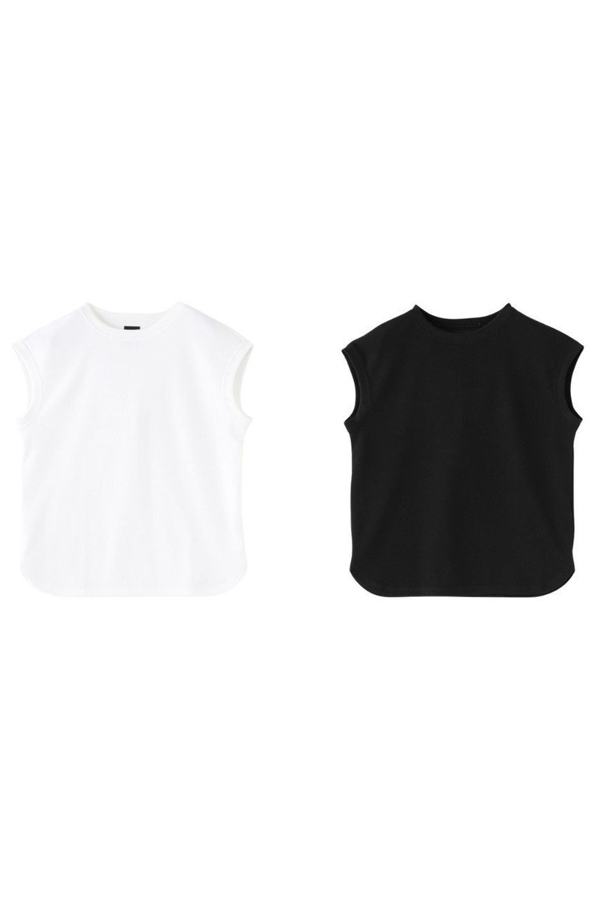 【レリル/lelill】の【5/9 0:00販売開始】ハイテクリブフレンチT 2枚セット インテリア・キッズ・メンズ・レディースファッション・服の通販 founy(ファニー) 　ファッション　Fashion　レディースファッション　WOMEN　トップス・カットソー　Tops/Tshirt　ニット　Knit Tops　プルオーバー　Pullover　軽量　Lightweight　スペシャル　Special　定番　Standard　人気　Popularity　NEW・新作・新着・新入荷　New Arrivals　オフホワイト×ブラック|ID: prp329100004521070 ipo3291000000031974187