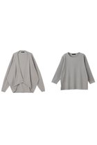 【レリル/lelill】の【5/9 0:00販売開始】ハイテクボレロ+リブニット セット 人気、トレンドファッション・服の通販 founy(ファニー) ファッション Fashion レディースファッション WOMEN トップス・カットソー Tops/Tshirt ニット Knit Tops プルオーバー Pullover 軽量 Lightweight スペシャル Special ボレロ Bolero リブニット Rib Knit NEW・新作・新着・新入荷 New Arrivals thumbnail ライトグレー|ID: prp329100004521073 ipo3291000000031974223