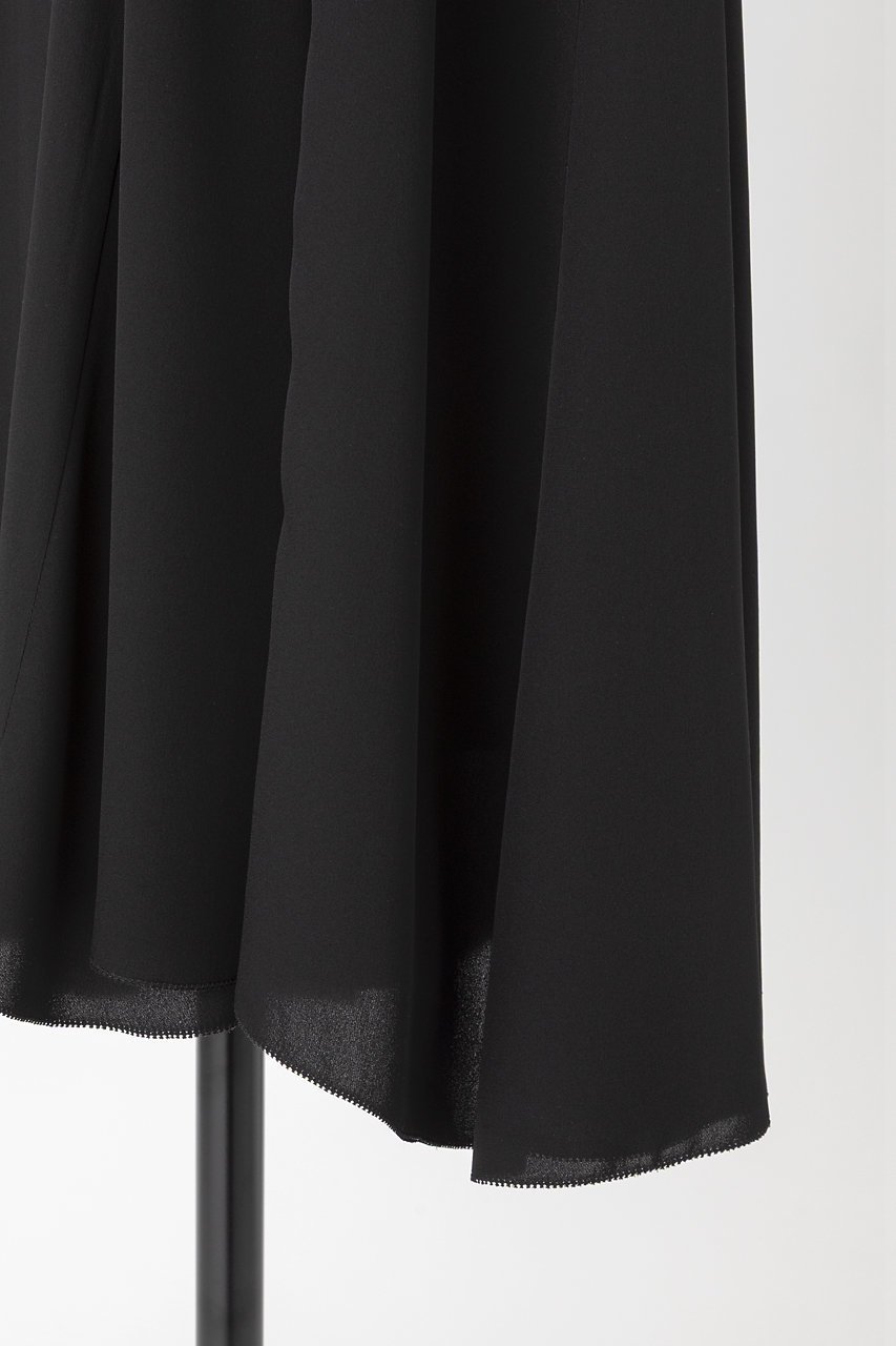 【オーヴィル/EAUVIRE】のVネックフレアードレス 人気、トレンドファッション・服の通販 founy(ファニー) 　ファッション　Fashion　レディースファッション　WOMEN　ワンピース　Dress　ドレス　Party Dresses　チュニック　Tunic　インナー　Inner　キャミソール　Camisole　シルク　Silk　ジョーゼット　Georgette　チュニック　Tunic　ドレス　Dress　ノースリーブ　No Sleeve　フレア　Flare　エレガント 上品　Elegant　再入荷　Restock/Back In Stock/Re Arrival　日本製　Made In Japan　other-6|ID: prp329100004521108 ipo3291000000031974652