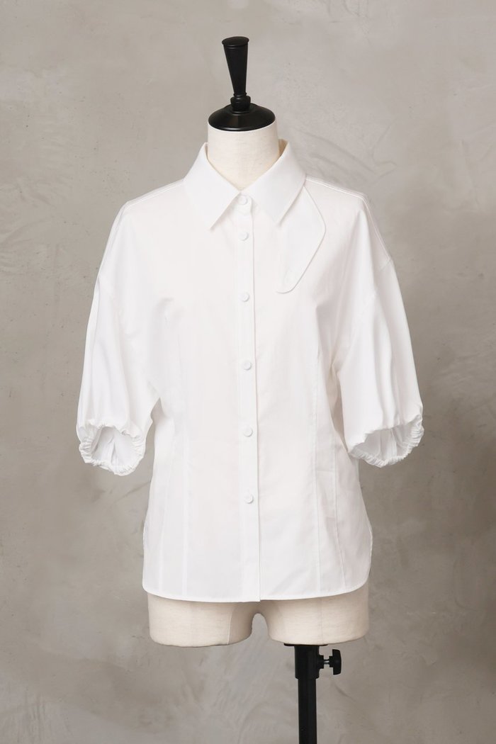 【オーヴィル/EAUVIRE】のパフスリーブシャツ インテリア・キッズ・メンズ・レディースファッション・服の通販 founy(ファニー) https://founy.com/ ファッション Fashion レディースファッション WOMEN トップス・カットソー Tops/Tshirt シャツ/ブラウス Shirts/Blouses サテン Satin シェイプ Shape スリーブ Sleeve ロング Long 再入荷 Restock/Back In Stock/Re Arrival 夏 Summer 日本製 Made In Japan |ID: prp329100004521110 ipo3291000000031974664