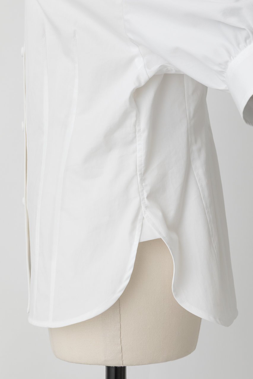 【オーヴィル/EAUVIRE】のパフスリーブシャツ 人気、トレンドファッション・服の通販 founy(ファニー) 　ファッション　Fashion　レディースファッション　WOMEN　トップス・カットソー　Tops/Tshirt　シャツ/ブラウス　Shirts/Blouses　サテン　Satin　シェイプ　Shape　スリーブ　Sleeve　ロング　Long　再入荷　Restock/Back In Stock/Re Arrival　夏　Summer　日本製　Made In Japan　other-7|ID: prp329100004521110 ipo3291000000031974671
