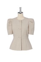 【デイジーリン/DAISY LIN】のJacket “Lady Puff Tweed” 人気、トレンドファッション・服の通販 founy(ファニー) ファッション Fashion レディースファッション WOMEN アウター Coat Outerwear ジャケット Jackets ウォッシャブル Washable エレガント 上品 Elegant ジャケット Jacket ストレッチ Stretch スリーブ Sleeve ツイード Tweed なめらか Smooth パウダー Powder ベロア Velor ワイド Wide NEW・新作・新着・新入荷 New Arrivals |ID:prp329100004522189