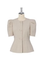 【デイジーリン/DAISY LIN】のJacket “Lady Puff Tweed” パウダーベージュ|ID: prp329100004522189 ipo3291000000036082609