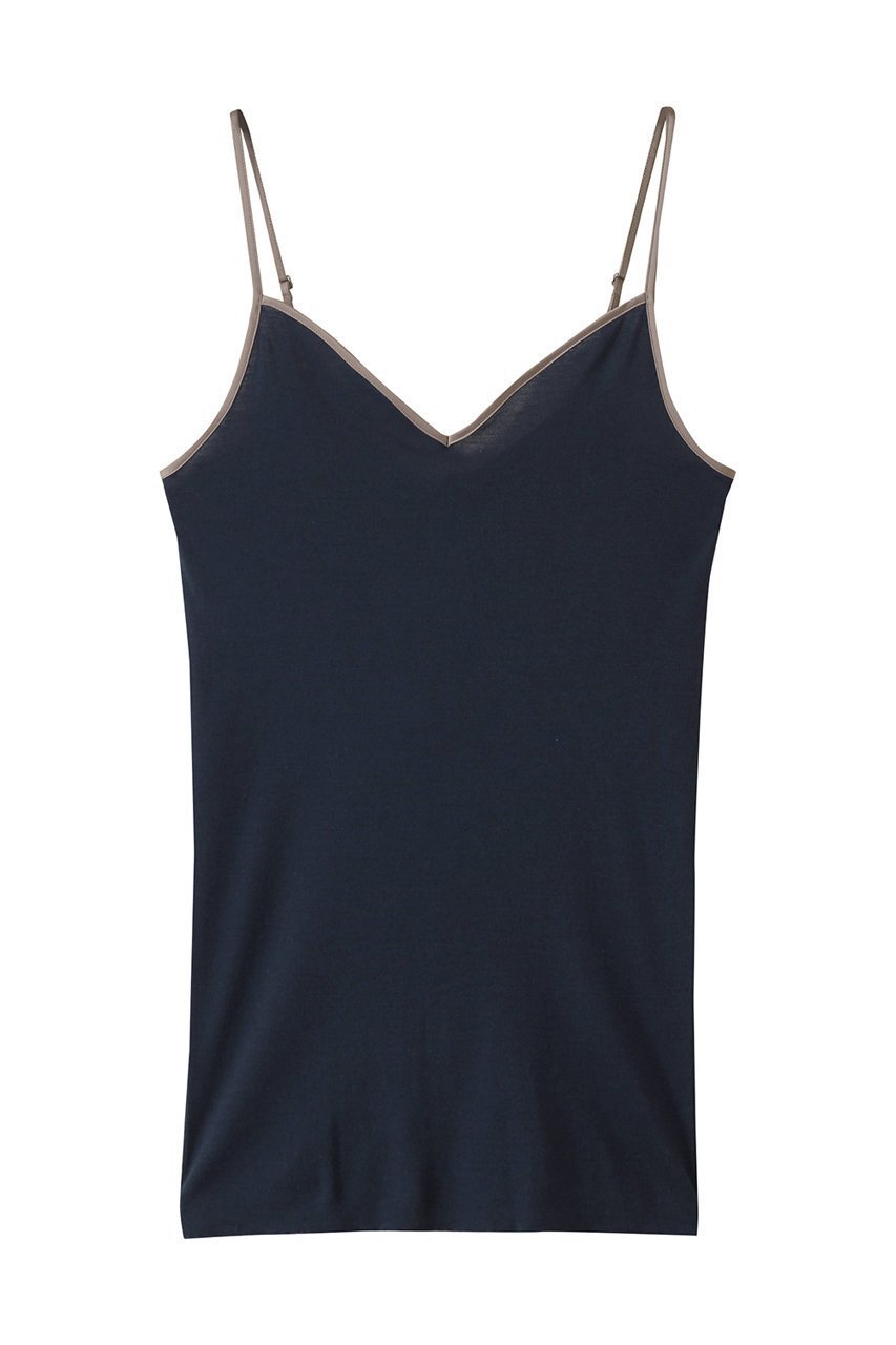 【ハンロ/HANRO】のCOTTON SEAMLESS キャミソール インテリア・キッズ・メンズ・レディースファッション・服の通販 founy(ファニー) 　ファッション　Fashion　レディースファッション　WOMEN　下着・ランジェリー　Underwear　その他インナー・ランジェリー　Other lingerie　インナー　Inner　キャミソール　Camisole　シルク　Silk　ラップ　Wrap　ランジェリー　Lingerie　人気　Popularity　NEW・新作・新着・新入荷　New Arrivals　ネイビー|ID: prp329100004522190 ipo3291000000031986767