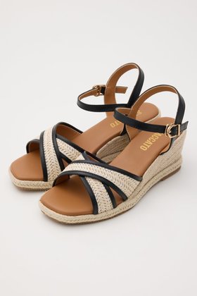【スタッカート/STACCATO】 アランクロスウェッジソールライトサンダル人気、トレンドファッション・服の通販 founy(ファニー) ファッション Fashion レディースファッション WOMEN インソール Insole クッション Cushion サンダル Sandals リゾート Resort 夏 Summer NEW・新作・新着・新入荷 New Arrivals |ID:prp329100004522195