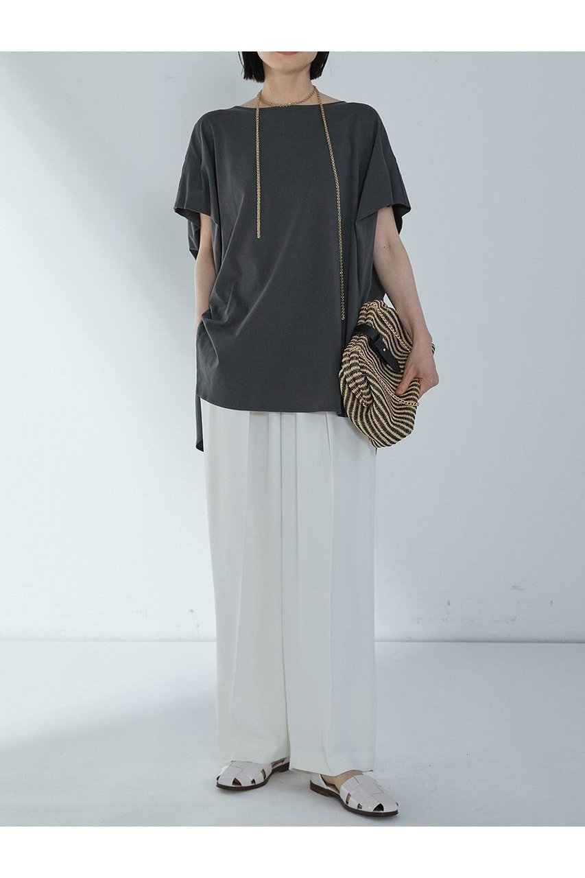 【プルミエ アロンディスモン/1er Arrondissement】の2タックツイルパンツ 人気、トレンドファッション・服の通販 founy(ファニー) 　ファッション　Fashion　レディースファッション　WOMEN　パンツ　Pants　ワイド　Wide　夏　Summer　NEW・新作・新着・新入荷　New Arrivals　other-2|ID: prp329100004522199 ipo3291000000031986841