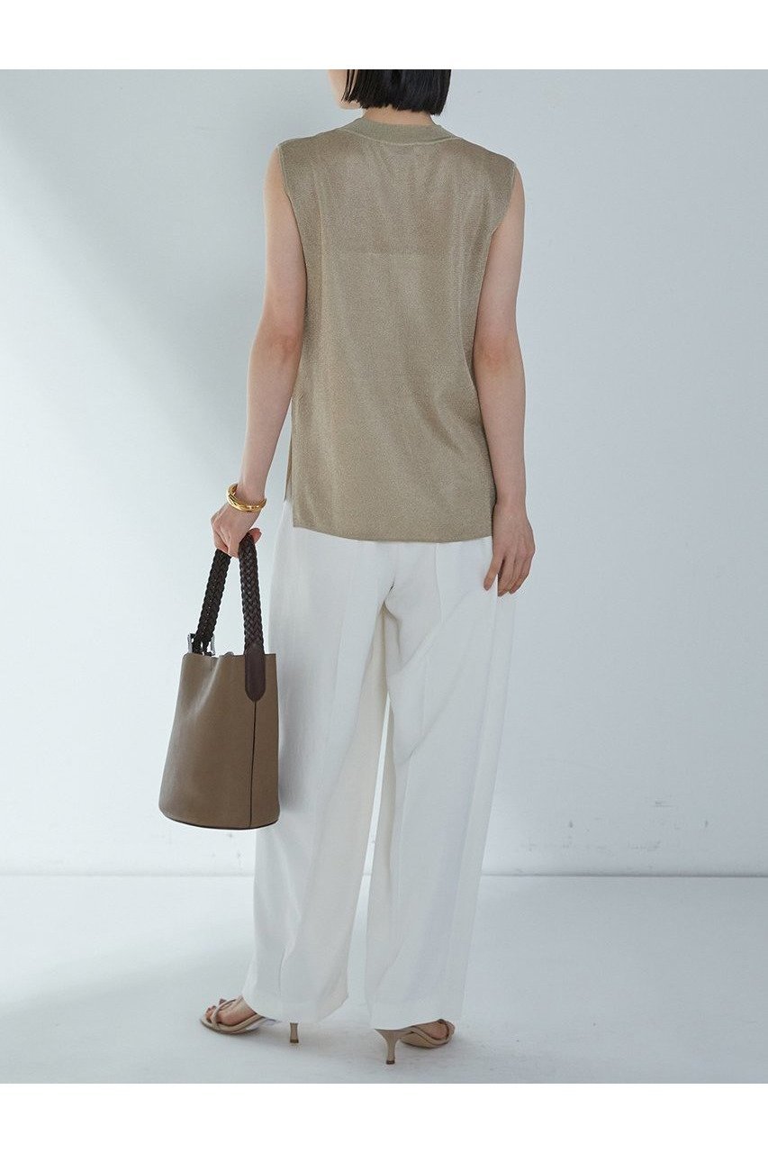 【プルミエ アロンディスモン/1er Arrondissement】の2タックツイルパンツ 人気、トレンドファッション・服の通販 founy(ファニー) 　ファッション　Fashion　レディースファッション　WOMEN　パンツ　Pants　ワイド　Wide　夏　Summer　NEW・新作・新着・新入荷　New Arrivals　other-7|ID: prp329100004522199 ipo3291000000031986846