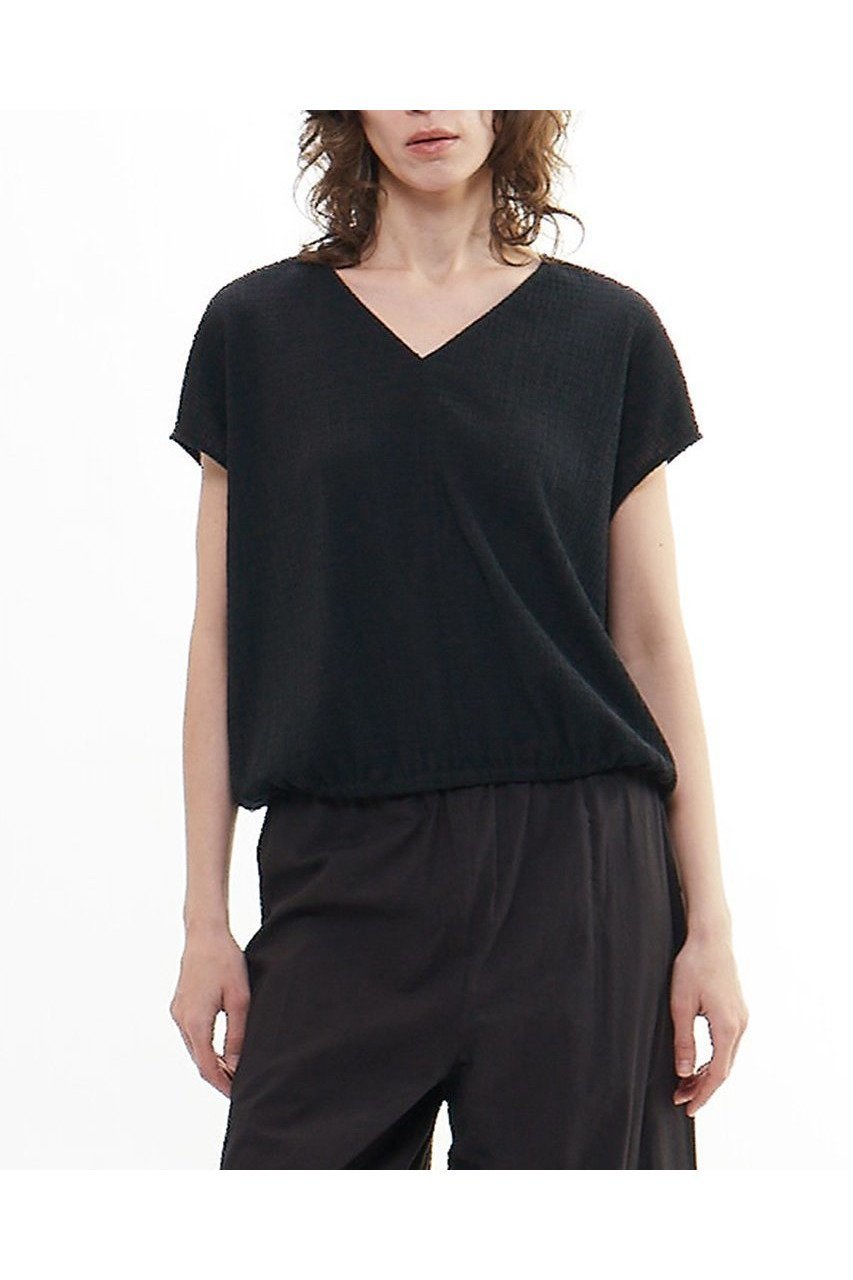 【プレインピープル/PLAIN PEOPLE】のギンガムジャージVネックプルオーバー 人気、トレンドファッション・服の通販 founy(ファニー) 　ファッション　Fashion　レディースファッション　WOMEN　トップス・カットソー　Tops/Tshirt　シャツ/ブラウス　Shirts/Blouses　ロング / Tシャツ　T-Shirts　プルオーバー　Pullover　カットソー　Cut and Sewn　Vネック　V-Neck　おすすめ　Recommend　ショート　Short　シンプル　Simple　ジャージ　Jersey　スリーブ　Sleeve　夏　Summer　NEW・新作・新着・新入荷　New Arrivals　 other-1|ID: prp329100004522201 ipo3291000000031986856