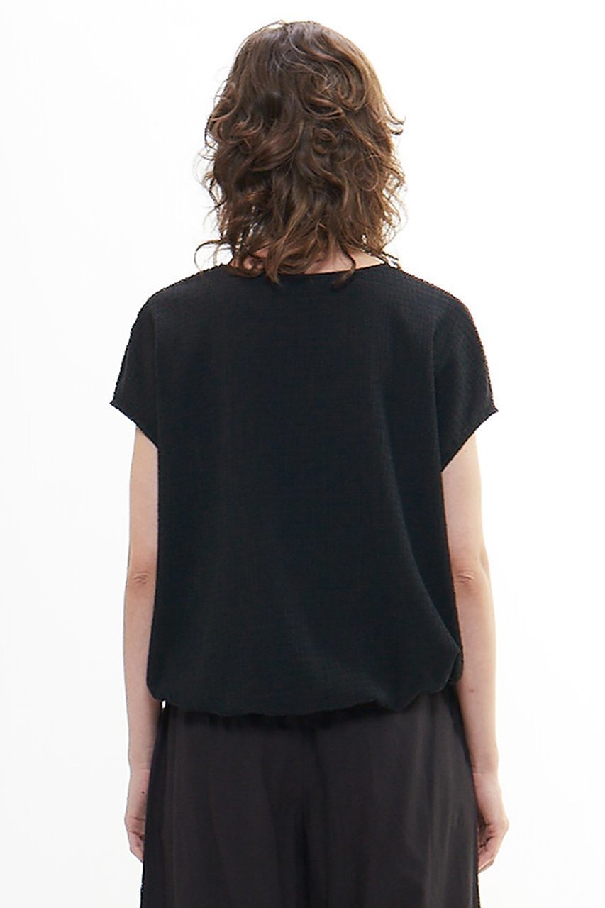 【プレインピープル/PLAIN PEOPLE】のギンガムジャージVネックプルオーバー 人気、トレンドファッション・服の通販 founy(ファニー) 　ファッション　Fashion　レディースファッション　WOMEN　トップス・カットソー　Tops/Tshirt　シャツ/ブラウス　Shirts/Blouses　ロング / Tシャツ　T-Shirts　プルオーバー　Pullover　カットソー　Cut and Sewn　Vネック　V-Neck　おすすめ　Recommend　ショート　Short　シンプル　Simple　ジャージ　Jersey　スリーブ　Sleeve　夏　Summer　NEW・新作・新着・新入荷　New Arrivals　other-4|ID: prp329100004522201 ipo3291000000031986860