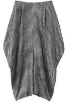 【プレインピープル/PLAIN PEOPLE】のギンガムジャージドレープスカート チェック|ID: prp329100004522202 ipo3291000000032811832