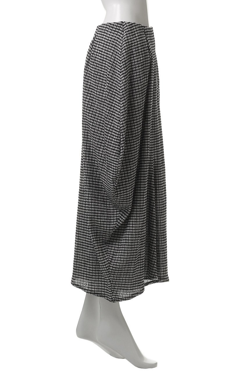 【プレインピープル/PLAIN PEOPLE】のギンガムジャージドレープスカート 人気、トレンドファッション・服の通販 founy(ファニー) 　ファッション　Fashion　レディースファッション　Fashion for Women　スカート　Skirts　ロングスカート　Long Skirts / Maxi & Midi Skirts　ストレート　Straight, Straight Cut　セットアップ　Set-Up, Coordinated Outfit　ドレープ　Drape, Draping Fabric　ロング　Long, Long-Length　エレガント 上品　Elegant　other-3|ID: prp329100004522202 ipo3291000000032811834