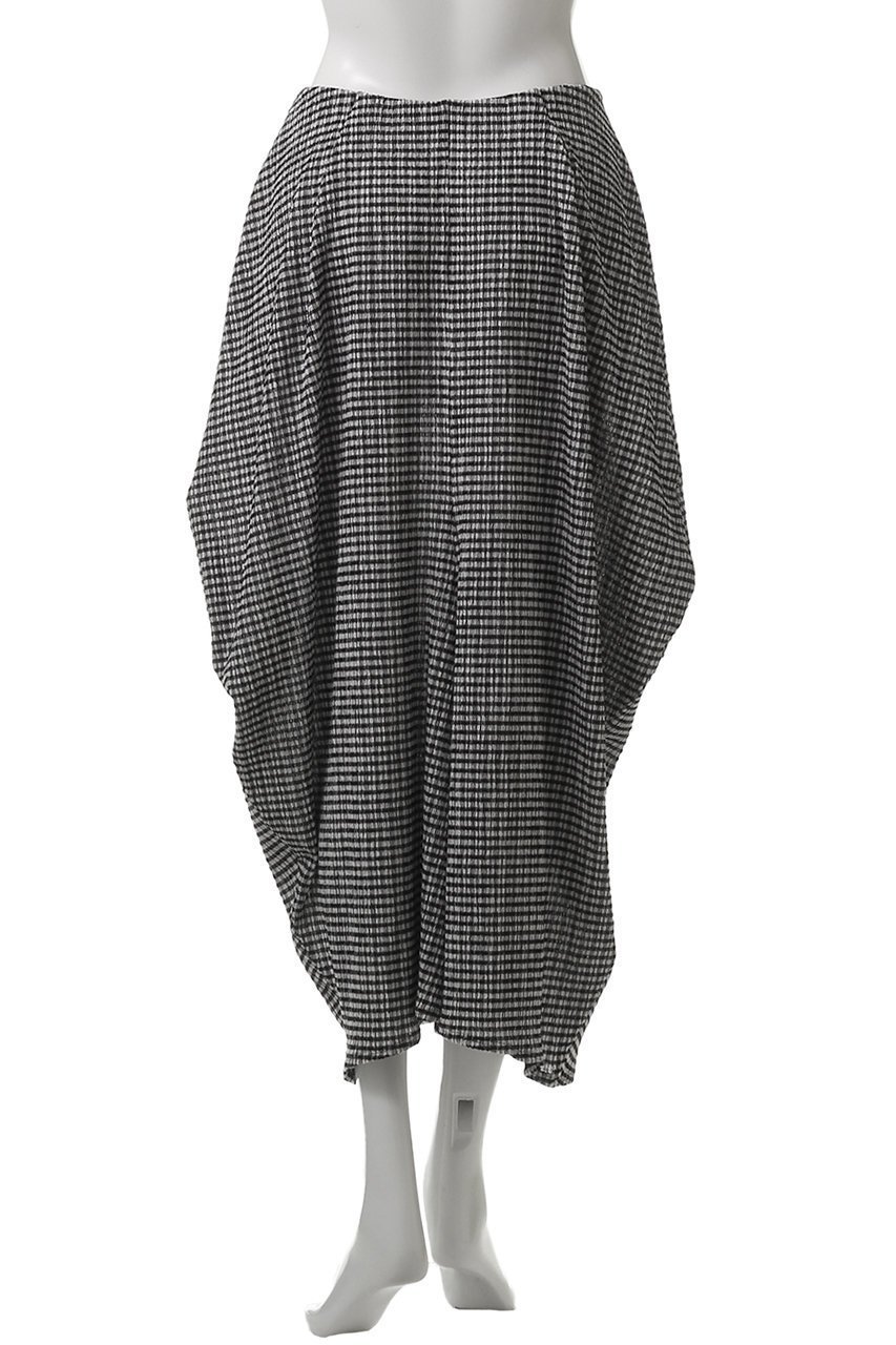 【プレインピープル/PLAIN PEOPLE】のギンガムジャージドレープスカート 人気、トレンドファッション・服の通販 founy(ファニー) 　ファッション　Fashion　レディースファッション　Fashion for Women　スカート　Skirts　ロングスカート　Long Skirts / Maxi & Midi Skirts　ストレート　Straight, Straight Cut　セットアップ　Set-Up, Coordinated Outfit　ドレープ　Drape, Draping Fabric　ロング　Long, Long-Length　エレガント 上品　Elegant　other-4|ID: prp329100004522202 ipo3291000000032811835