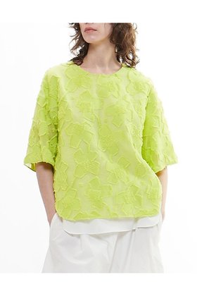 【プレインピープル/PLAIN PEOPLE】 カットジャガードTシャツ型ブラウス人気、トレンドファッション・服の通販 founy(ファニー) ファッション Fashion レディースファッション WOMEN トップス・カットソー Tops/Tshirt シャツ/ブラウス Shirts/Blouses ロング / Tシャツ T-Shirts カットジャガード Cut Jacquard ショート Short シンプル Simple ジャカード Jacquard スリーブ Sleeve ドレス Dress モダン Modern モチーフ Motif NEW・新作・新着・新入荷 New Arrivals |ID:prp329100004522206