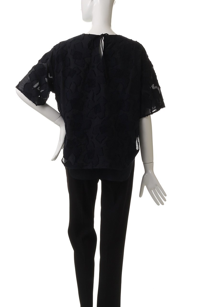 【プレインピープル/PLAIN PEOPLE】のカットジャガードTシャツ型ブラウス 人気、トレンドファッション・服の通販 founy(ファニー) ファッション Fashion レディースファッション Fashion for Women トップス・カットソー Cut & Sew Tops シャツ・ブラウス・オフィスカジュアル Elegant Blouses & Button-Ups ロングTシャツ・Tシャツ Longline T-Shirts & Tees カットジャガード Cut Jacquard ショート Short, Short Length シンプル Simple, Minimal ジャカード/ジャガード Jacquard, Woven Pattern スリーブ Sleeve, Long Sleeve / Short Sleeve ドレス Dress, One-Piece モダン Modern, Contemporary モチーフ Motif, Design Theme other-4|ID: prp329100004522206 ipo3291000000035379821