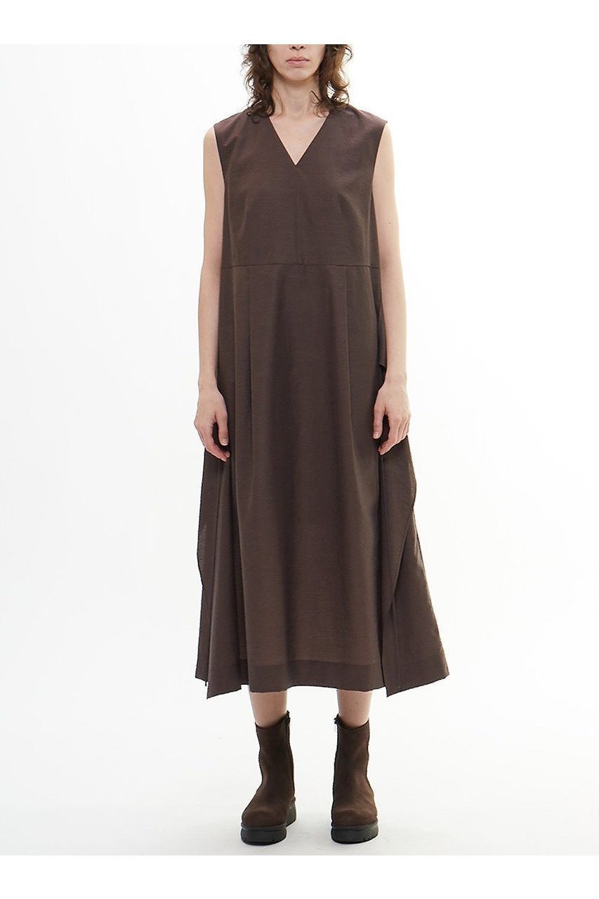 【プレインピープル/PLAIN PEOPLE】のマーブルローンエプロン風ワンピース 人気、トレンドファッション・服の通販 founy(ファニー) 　ファッション　Fashion　レディースファッション　WOMEN　ワンピース　Dress　チュニック　Tunic　チュニック　Tunic　リネン　Linen　ロング　Long　NEW・新作・新着・新入荷　New Arrivals　other-2|ID: prp329100004522210 ipo3291000000031986917
