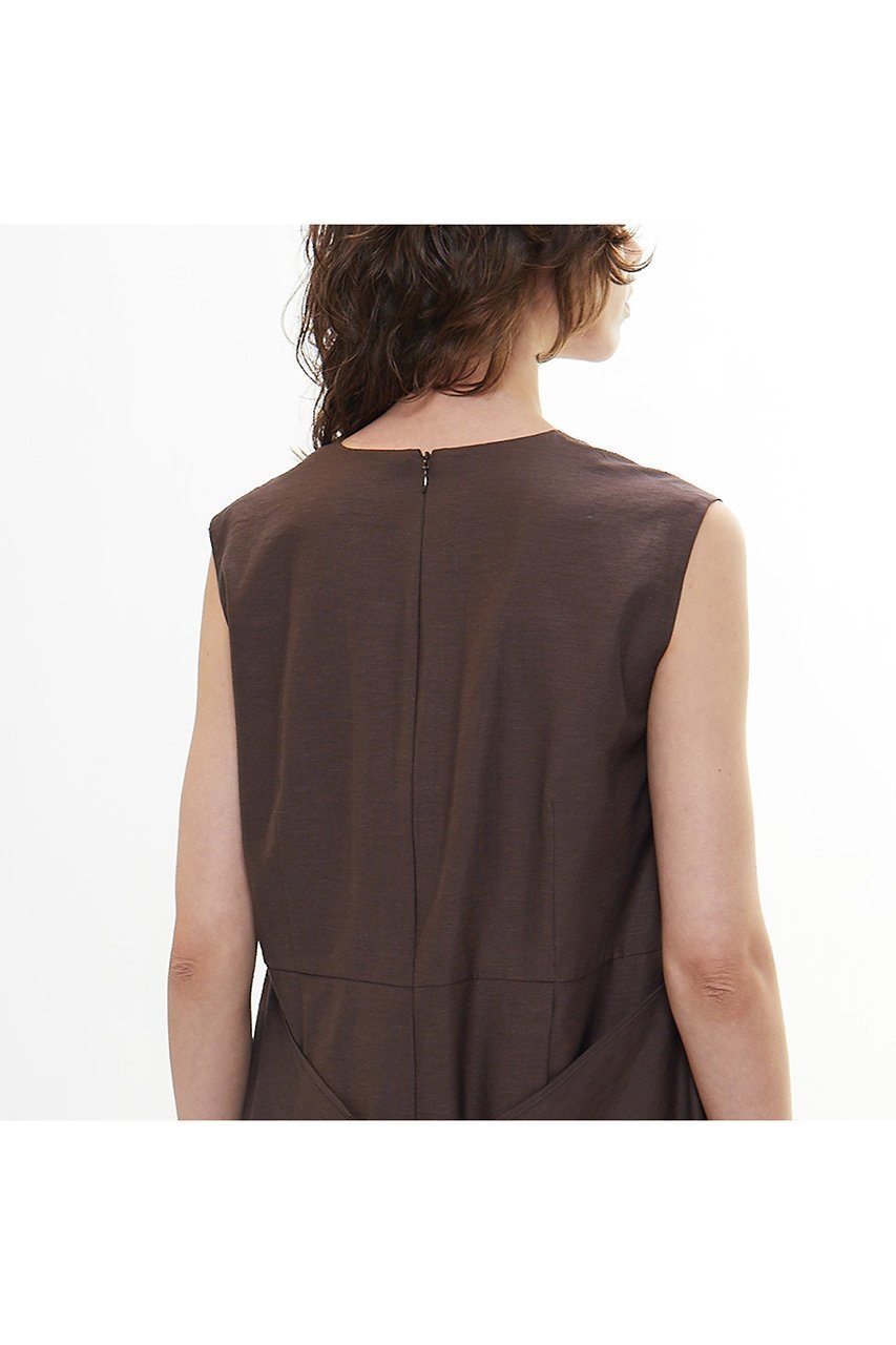 【プレインピープル/PLAIN PEOPLE】のマーブルローンエプロン風ワンピース 人気、トレンドファッション・服の通販 founy(ファニー) 　ファッション　Fashion　レディースファッション　WOMEN　ワンピース　Dress　チュニック　Tunic　チュニック　Tunic　リネン　Linen　ロング　Long　NEW・新作・新着・新入荷　New Arrivals　other-6|ID: prp329100004522210 ipo3291000000031986923