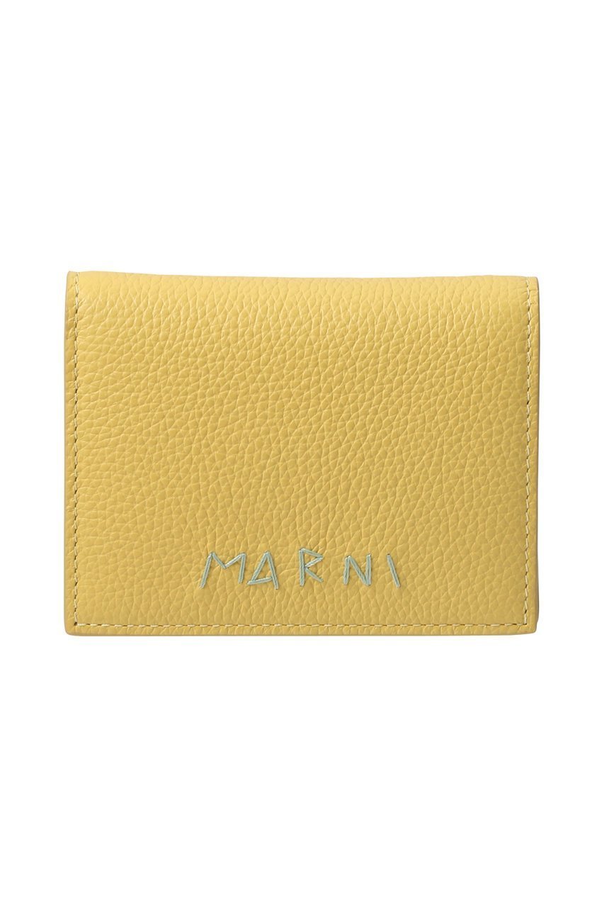 【マルニ/MARNI】のMENDING 二つ折り財布 インテリア・キッズ・メンズ・レディースファッション・服の通販 founy(ファニー) 　ファッション　Fashion　レディースファッション　WOMEN　財布　Wallets　ユニセックス　Unisex　クラッチ　Clutch　コイン　Coin　コンパクト　Compact　トレンド　Trend　ハンド　Hand　ポケット　Pocket　NEW・新作・新着・新入荷　New Arrivals　財布　Wallet　ダークレモン|ID: prp329100004522228 ipo3291000000031987049