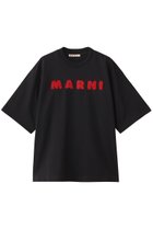 【マルニ/MARNI / MEN】の【MEN】モヘアロゴTシャツ ブラック|ID: prp329100004522233 ipo3291000000035559985