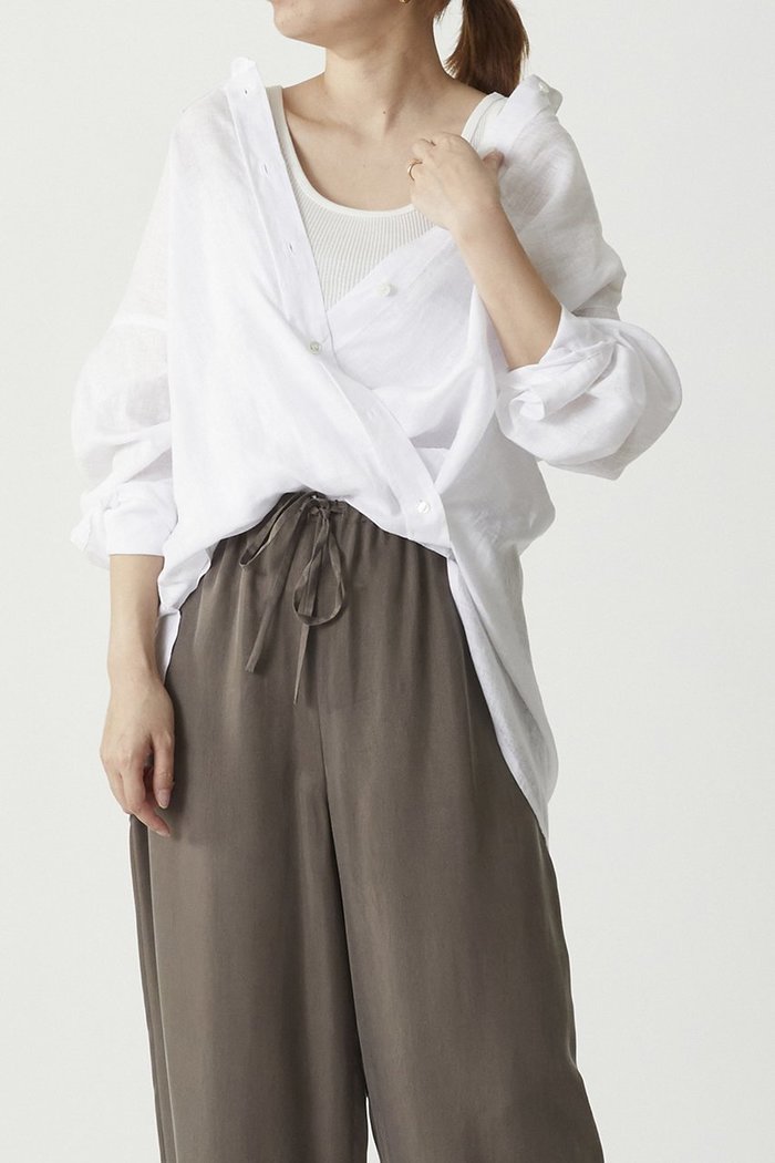 【プルミエ アロンディスモン/1er Arrondissement】の60リネンシャツ インテリア・キッズ・メンズ・レディースファッション・服の通販 founy(ファニー) https://founy.com/ ファッション Fashion レディースファッション WOMEN トップス・カットソー Tops/Tshirt シャツ/ブラウス Shirts/Blouses スリーブ Sleeve リネン Linen ロング Long 夏 Summer NEW・新作・新着・新入荷 New Arrivals |ID: prp329100004522237 ipo3291000000031987125