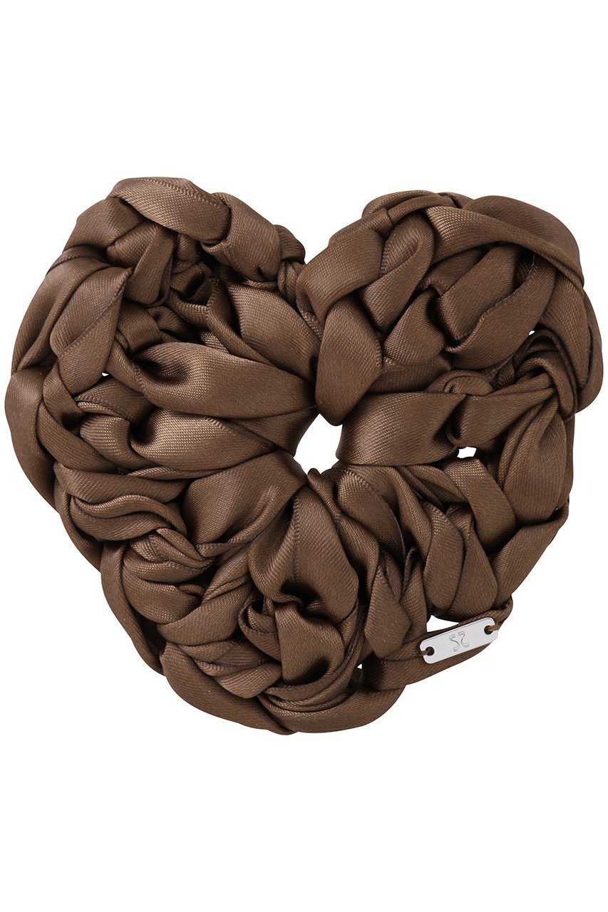 【メゾンスペシャル/MAISON SPECIAL】のハートシュシュ インテリア・キッズ・メンズ・レディースファッション・服の通販 founy(ファニー) 　ファッション　Fashion　レディースファッション　Fashion for Women　シュシュ&ヘアアクセ/ヘアアレンジ　Scrunchies & Hair Accessories　アクセサリー　Fashion Accessories　モチーフ　Motif, Design Theme　リボン　Ribbon, Bow　BRN(ブラウン)|ID: prp329100004522241 ipo3291000000032799847