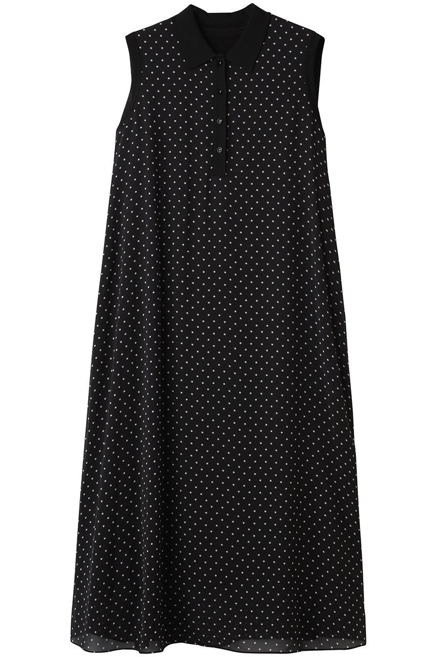 【アナイ/ANAYI】のシフォンコンビ配色カラーワンピース インテリア・キッズ・メンズ・レディースファッション・服の通販 founy(ファニー) 　ファッション　Fashion　レディースファッション　WOMEN　ワンピース　Dress　チュニック　Tunic　エアリー　Airy　カットソー　Cut And Sew　コンビ　Combination　シフォン　Chiffon　スポーティ　Sporty　チュニック　Tunic　フレア　Flare　ロング　Long　NEW・新作・新着・新入荷　New Arrivals　ブラック|ID: prp329100004522249 ipo3291000000031987216