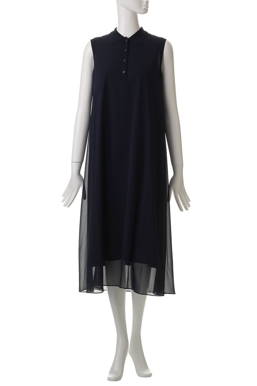 【アナイ/ANAYI】のシフォンコンビ配色カラーワンピース 人気、トレンドファッション・服の通販 founy(ファニー) 　ファッション　Fashion　レディースファッション　WOMEN　ワンピース　Dress　チュニック　Tunic　エアリー　Airy　カットソー　Cut And Sew　コンビ　Combination　シフォン　Chiffon　スポーティ　Sporty　チュニック　Tunic　フレア　Flare　ロング　Long　NEW・新作・新着・新入荷　New Arrivals　other-2|ID: prp329100004522249 ipo3291000000031987217