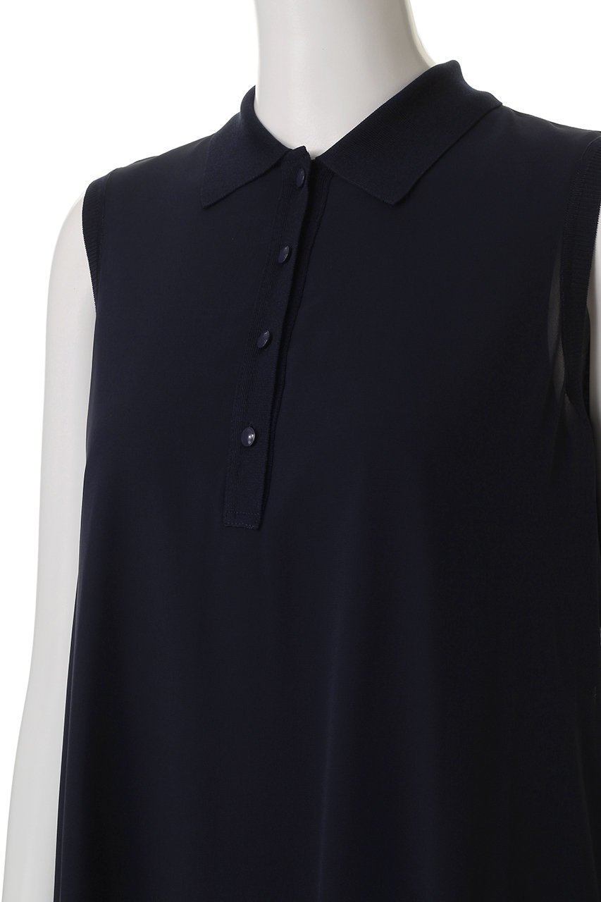 【アナイ/ANAYI】のシフォンコンビ配色カラーワンピース 人気、トレンドファッション・服の通販 founy(ファニー) 　ファッション　Fashion　レディースファッション　WOMEN　ワンピース　Dress　チュニック　Tunic　エアリー　Airy　カットソー　Cut And Sew　コンビ　Combination　シフォン　Chiffon　スポーティ　Sporty　チュニック　Tunic　フレア　Flare　ロング　Long　NEW・新作・新着・新入荷　New Arrivals　other-5|ID: prp329100004522249 ipo3291000000031987220
