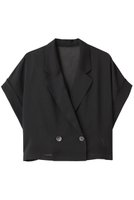 【アナイ/ANAYI】のシアーオーガンフレンチスリーブジャケット 人気、トレンドファッション・服の通販 founy(ファニー) ファッション Fashion レディースファッション WOMEN アウター Coat Outerwear ジャケット Jackets オーガンジー Organdy キャミソール Camisole クロップド Cropped シアー Sheer ジャケット Jacket パーティ Party 夏 Summer NEW・新作・新着・新入荷 New Arrivals |ID:prp329100004522250