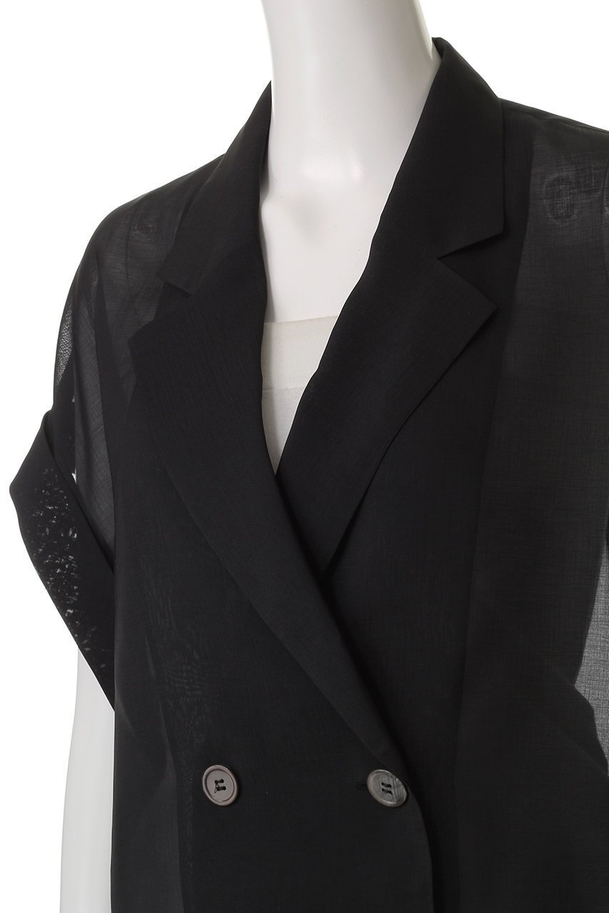 【アナイ/ANAYI】のシアーオーガンフレンチスリーブジャケット 人気、トレンドファッション・服の通販 founy(ファニー) ファッション Fashion レディースファッション Fashion for Women アウター Coat / Outerwear Collection レディースジャケット・軽アウター Jackets オーガンジー Organza Fabric キャミソール Camisole, Spaghetti Strap Top クロップド Cropped, Short Length シアー Sheer, See-Through ジャケット Jacket, Outerwear パーティ Party, Party Style 夏 Summer other-5|ID: prp329100004522250 ipo3291000000035401302