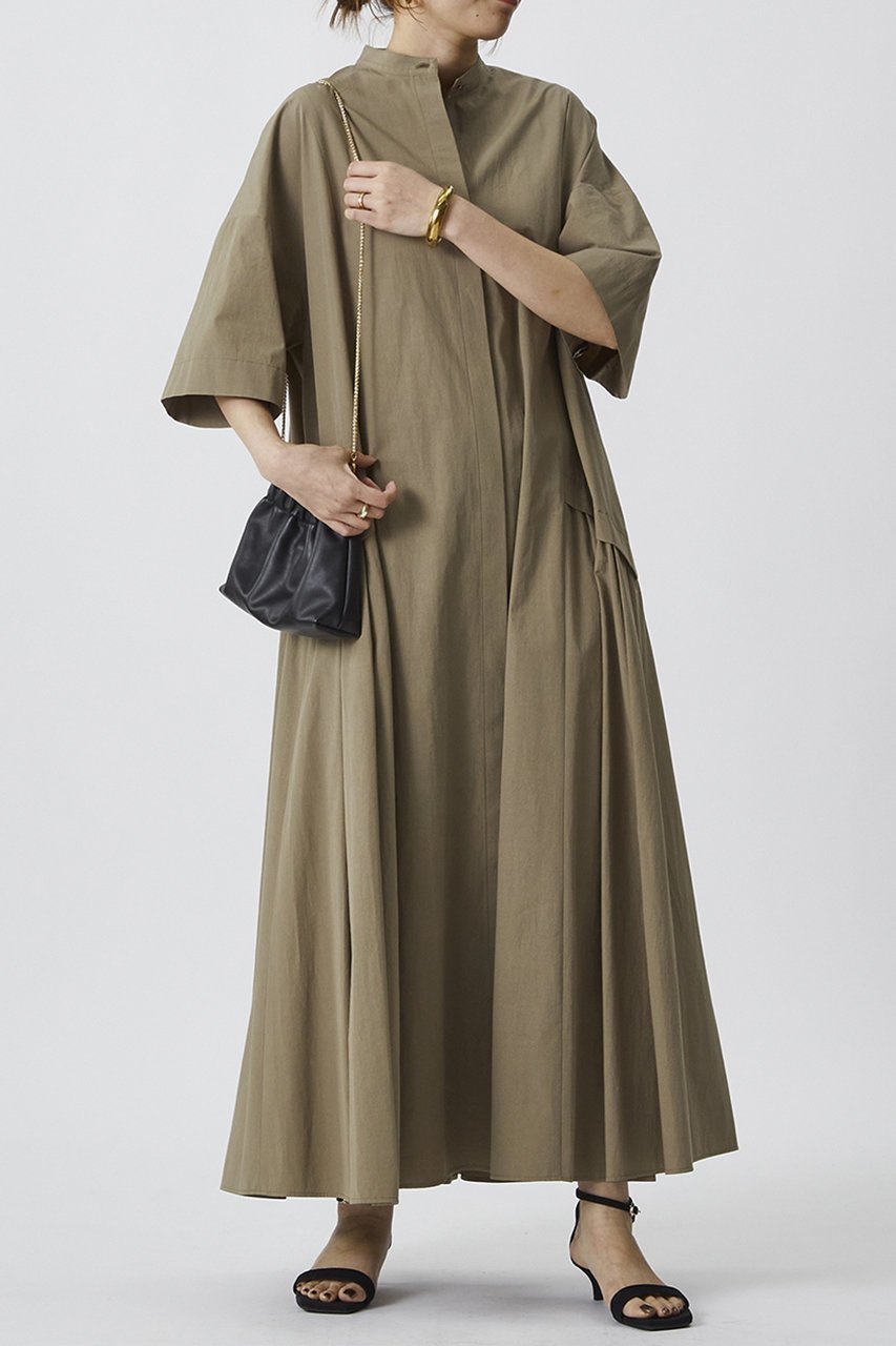 【プルミエ アロンディスモン/1er Arrondissement】のタイプライターワンピース 人気、トレンドファッション・服の通販 founy(ファニー) 　ファッション　Fashion　レディースファッション　WOMEN　ワンピース　Dress　チュニック　Tunic　なめらか　Smooth　ギャザー　Gather　タイプライター　Typewriter　タンブラー　Tumbler　チュニック　Tunic　ロング　Long　半袖　Short Sleeve　NEW・新作・新着・新入荷　New Arrivals　other-2|ID: prp329100004522255 ipo3291000000031987269