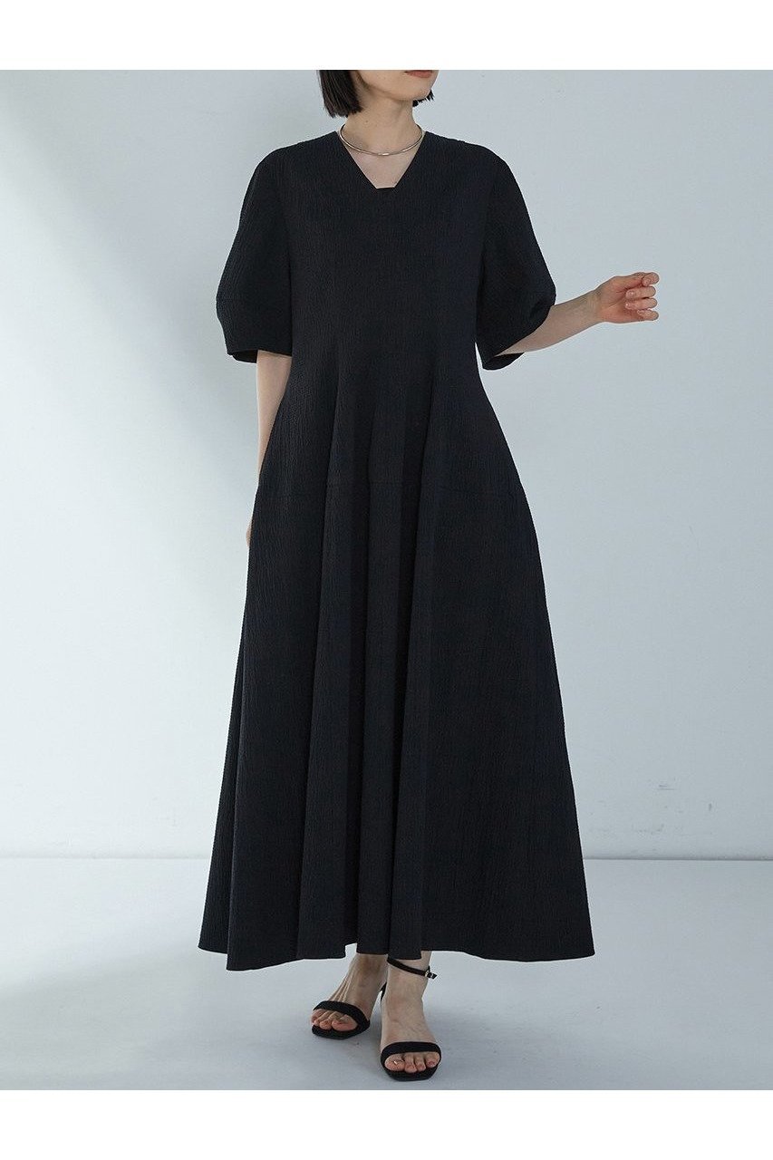 【プルミエ アロンディスモン/1er Arrondissement】のコットンサッカーフォルムワンピース 人気、トレンドファッション・服の通販 founy(ファニー) 　ファッション　Fashion　レディースファッション　WOMEN　ワンピース　Dress　チュニック　Tunic　オケージョン　Occasion　シェイプ　Shape　チュニック　Tunic　パターン　Pattern　フォルム　Form　ロング　Long　NEW・新作・新着・新入荷　New Arrivals　 other-1|ID: prp329100004522257 ipo3291000000031987280