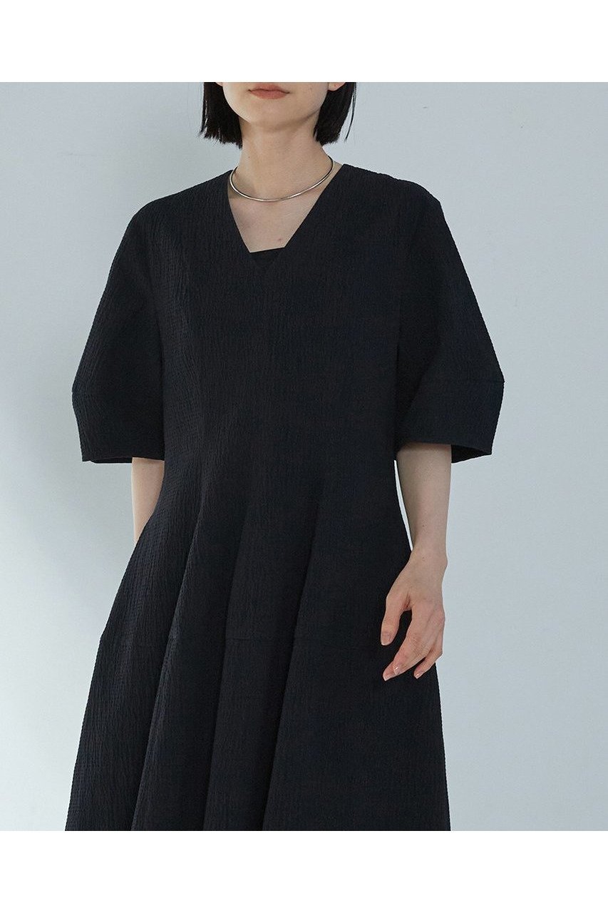 【プルミエ アロンディスモン/1er Arrondissement】のコットンサッカーフォルムワンピース 人気、トレンドファッション・服の通販 founy(ファニー) 　ファッション　Fashion　レディースファッション　WOMEN　ワンピース　Dress　チュニック　Tunic　オケージョン　Occasion　シェイプ　Shape　チュニック　Tunic　パターン　Pattern　フォルム　Form　ロング　Long　NEW・新作・新着・新入荷　New Arrivals　other-5|ID: prp329100004522257 ipo3291000000031987286