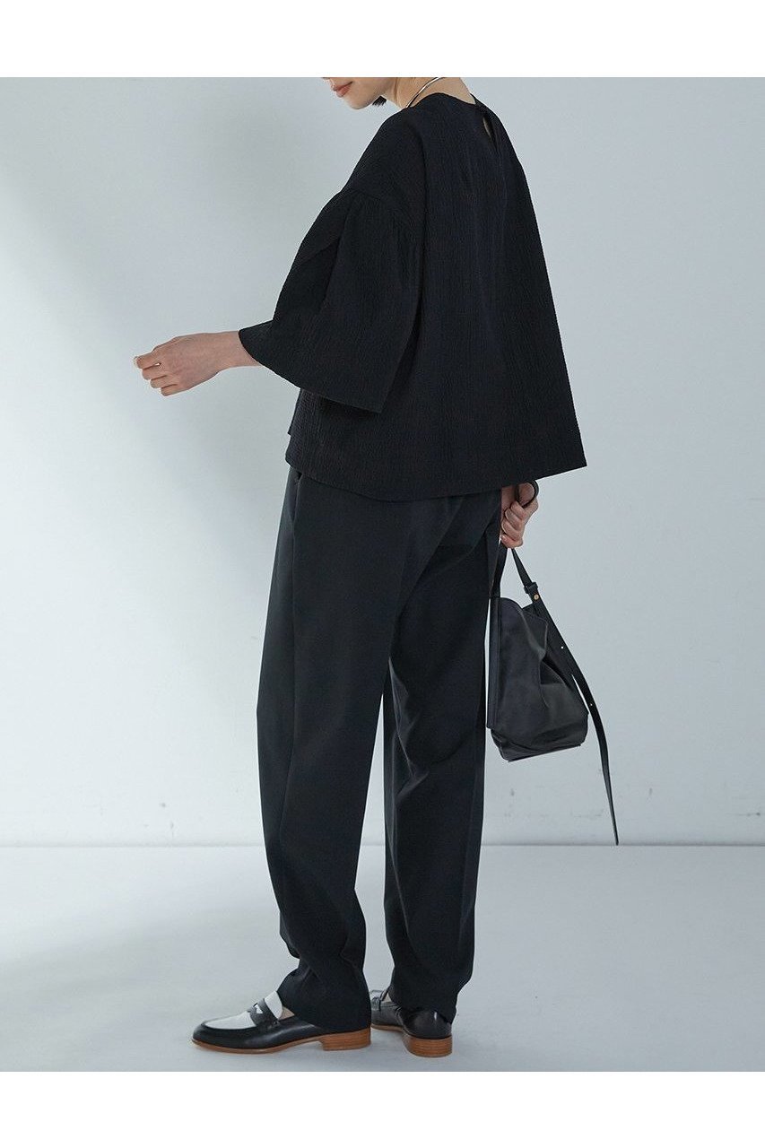 【プルミエ アロンディスモン/1er Arrondissement】のコットンサッカーランタンブラウス 人気、トレンドファッション・服の通販 founy(ファニー) 　ファッション　Fashion　レディースファッション　WOMEN　トップス・カットソー　Tops/Tshirt　シャツ/ブラウス　Shirts/Blouses　サッカー　Soccer　ショート　Short　スリーブ　Sleeve　チューリップ　Tulip　ボックス　Box　NEW・新作・新着・新入荷　New Arrivals　other-4|ID: prp329100004522258 ipo3291000000031987292