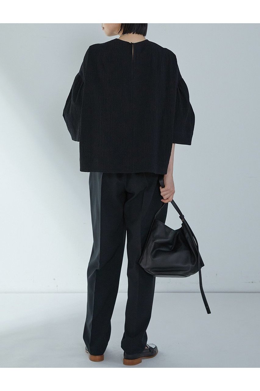 【プルミエ アロンディスモン/1er Arrondissement】のコットンサッカーランタンブラウス 人気、トレンドファッション・服の通販 founy(ファニー) 　ファッション　Fashion　レディースファッション　WOMEN　トップス・カットソー　Tops/Tshirt　シャツ/ブラウス　Shirts/Blouses　サッカー　Soccer　ショート　Short　スリーブ　Sleeve　チューリップ　Tulip　ボックス　Box　NEW・新作・新着・新入荷　New Arrivals　other-5|ID: prp329100004522258 ipo3291000000031987293