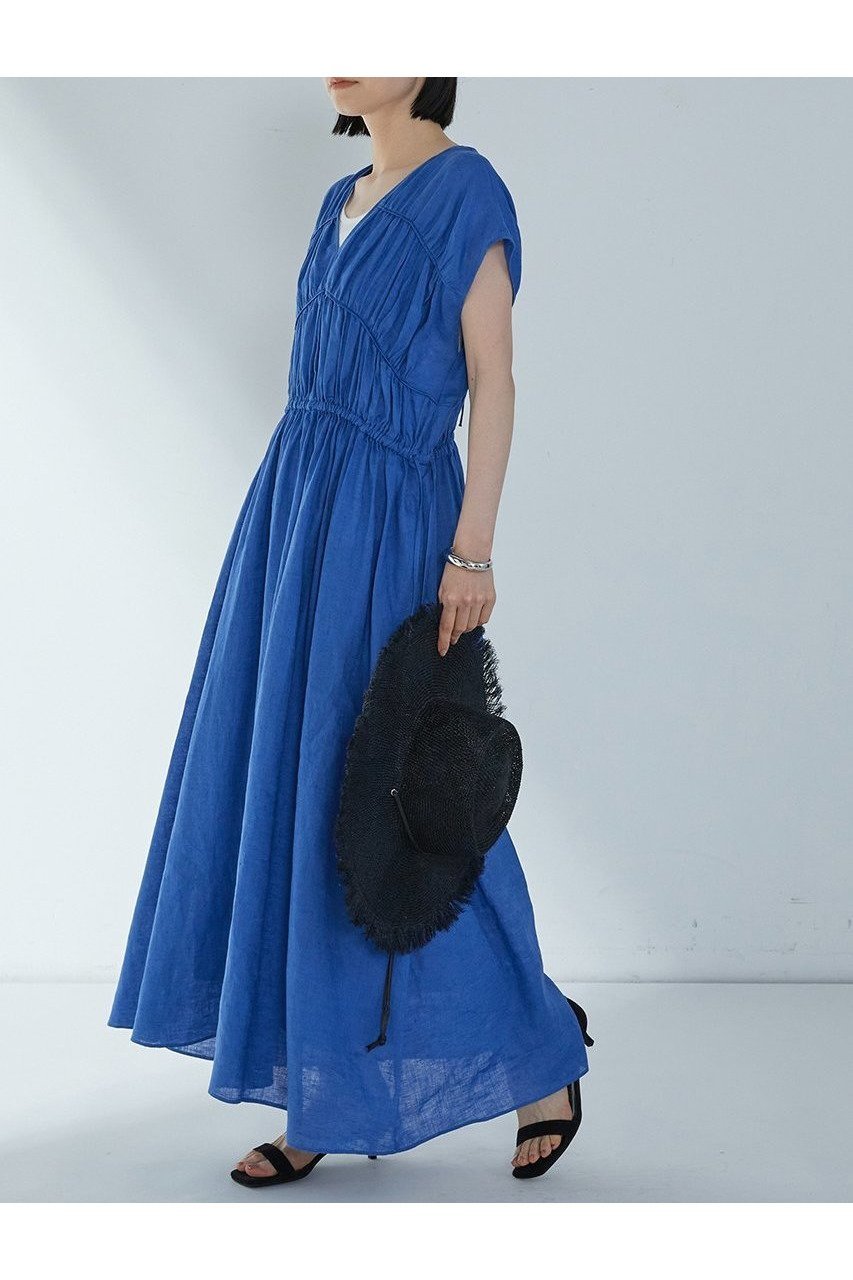 【プルミエ アロンディスモン/1er Arrondissement】の60リネンサマードレス 人気、トレンドファッション・服の通販 founy(ファニー) 　ファッション　Fashion　レディースファッション　WOMEN　ワンピース　Dress　ドレス　Party Dresses　チュニック　Tunic　チュニック　Tunic　リネン　Linen　ロング　Long　夏　Summer　NEW・新作・新着・新入荷　New Arrivals　 other-1|ID: prp329100004522260 ipo3291000000031987310