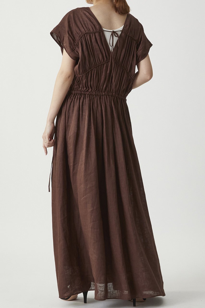 【プルミエ アロンディスモン/1er Arrondissement】の60リネンサマードレス 人気、トレンドファッション・服の通販 founy(ファニー) 　ファッション　Fashion　レディースファッション　Fashion for Women　ワンピース　Dresses　フォーマル・パーティードレス・結婚式用ドレス　Elegant & Casual Dresses　チュニック　Tunic Tops & Dresses　チュニック　Tunic, Long Top　リネン　Linen, Linen Fabric　ロング　Long, Long-Length　夏　Summer　other-4|ID: prp329100004522260 ipo3291000000032807963