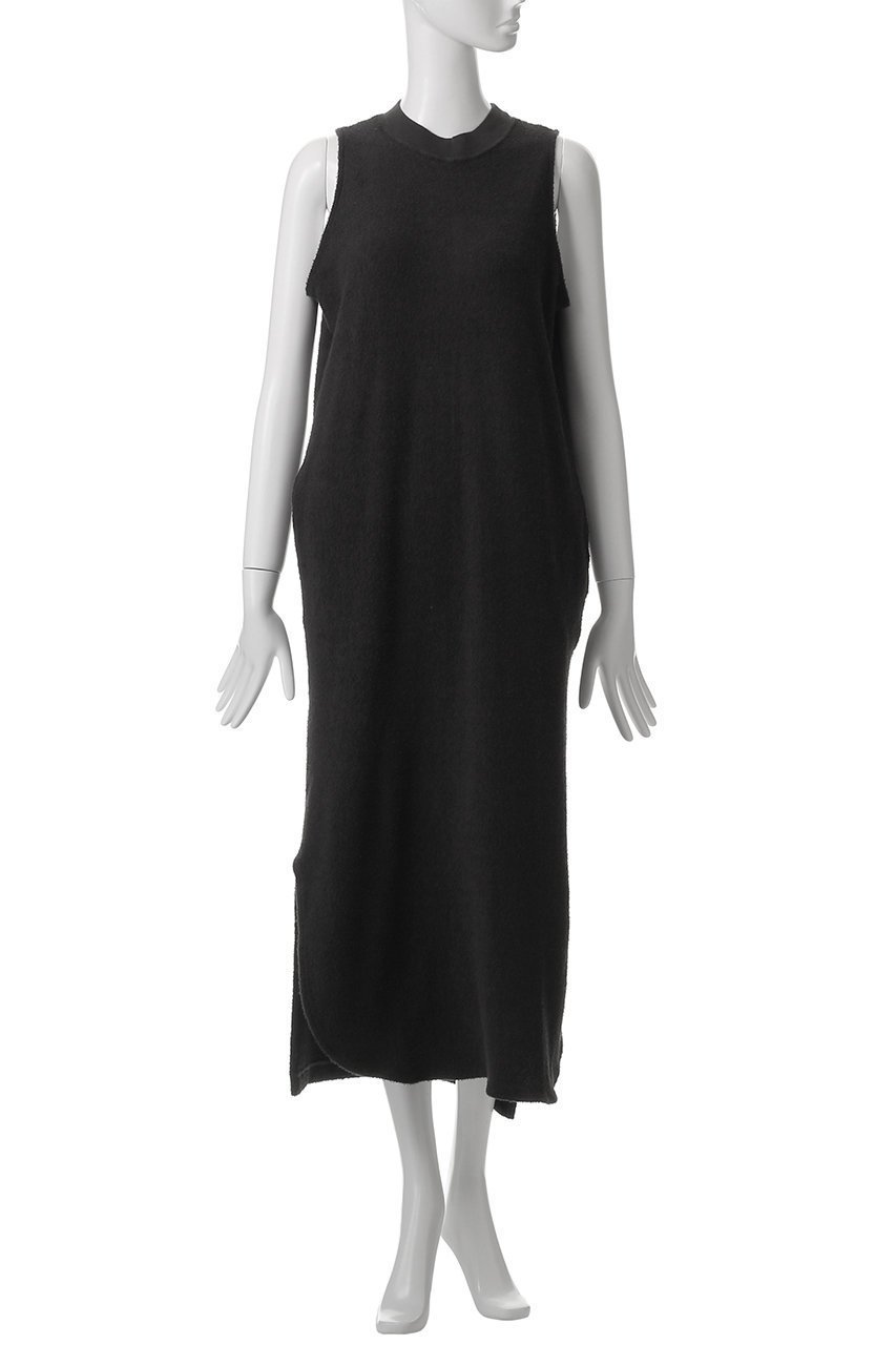 【スリー ドッツ/three dots】のダブルパイル タンク ドレス 人気、トレンドファッション・服の通販 founy(ファニー) 　ファッション　Fashion　レディースファッション　WOMEN　ワンピース　Dress　ドレス　Party Dresses　チュニック　Tunic　おすすめ　Recommend　スリット　Slit　セットアップ　Set Up　タオル　Towel　タンク　Tank　ダブル　Double　チュニック　Tunic　ドレス　Dress　ノースリーブ　No Sleeve　フロント　Front　ラウンド　Round　ロング　Long　NEW・新作・新着・新入荷　New Arrivals　other-2|ID: prp329100004522262 ipo3291000000031987331