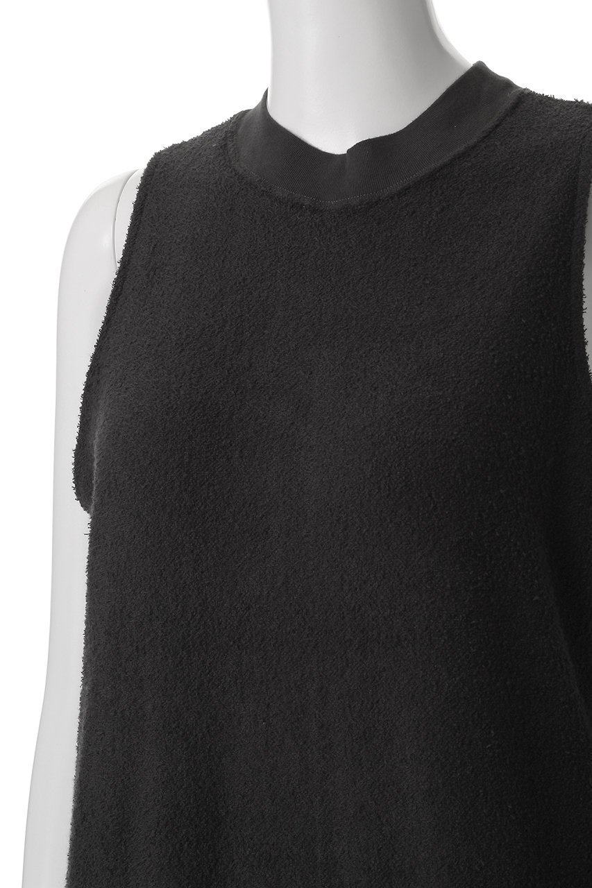 【スリー ドッツ/three dots】のダブルパイル タンク ドレス 人気、トレンドファッション・服の通販 founy(ファニー) 　ファッション　Fashion　レディースファッション　WOMEN　ワンピース　Dress　ドレス　Party Dresses　チュニック　Tunic　おすすめ　Recommend　スリット　Slit　セットアップ　Set Up　タオル　Towel　タンク　Tank　ダブル　Double　チュニック　Tunic　ドレス　Dress　ノースリーブ　No Sleeve　フロント　Front　ラウンド　Round　ロング　Long　NEW・新作・新着・新入荷　New Arrivals　other-5|ID: prp329100004522262 ipo3291000000031987334