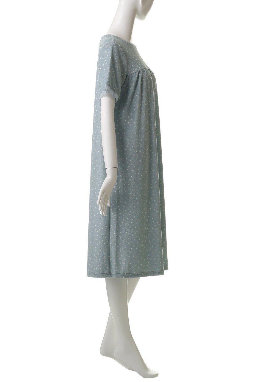 【キッドブルー/KID BLUE】の25ガーゼパイルドットワンピース 人気、トレンドファッション・服の通販 founy(ファニー) 　ファッション　Fashion　レディースファッション　WOMEN　ワンピース　Dress　ギャザー　Gather　ドット　Dot　パジャマ　Pajamas　フェミニン　Feminine　夏　Summer　NEW・新作・新着・新入荷　New Arrivals　other-3|ID: prp329100004522263 ipo3291000000031987342
