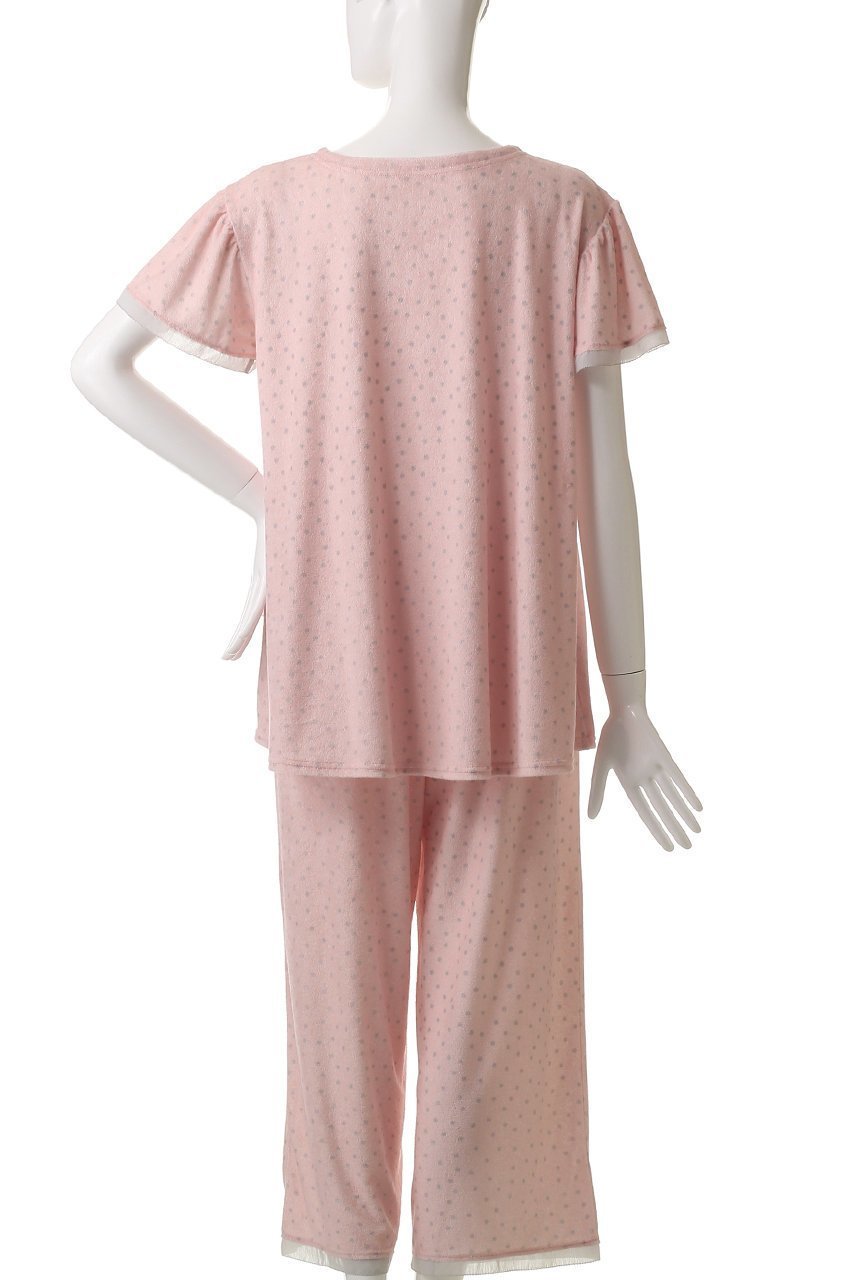 【キッドブルー/KID BLUE】の25ガーゼパイルドットトップス 人気、トレンドファッション・服の通販 founy(ファニー) 　ファッション　Fashion　レディースファッション　WOMEN　トップス・カットソー　Tops/Tshirt　ガーリー　Girly　スリーブ　Sleeve　ドット　Dot　パジャマ　Pajamas　フレア　Flare　リラックス　Relax　NEW・新作・新着・新入荷　New Arrivals　other-4|ID: prp329100004522265 ipo3291000000031987357