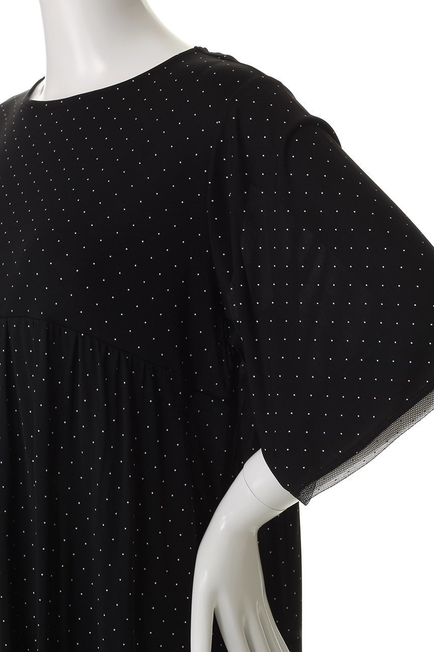 【キッドブルー/KID BLUE】の25強撚ベンベルグドットワンピース 人気、トレンドファッション・服の通販 founy(ファニー) 　ファッション　Fashion　レディースファッション　WOMEN　ワンピース　Dress　お家時間・ステイホーム　Home Time/Stay Home　ドット　Dot　パジャマ　Pajamas　フォルム　Form　リラックス　Relax　夏　Summer　NEW・新作・新着・新入荷　New Arrivals　other-5|ID: prp329100004522269 ipo3291000000031987386