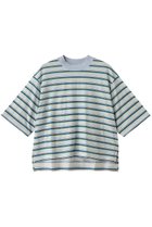 【スリー ドッツ/three dots】のハンプトンTEE ショートスリーブ ライトブルーマルチ|ID:prp329100004522273