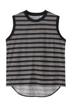 【スリー ドッツ/three dots】のハンプトンTEE タンクトップ ブラックマルチ|ID: prp329100004522274 ipo3291000000032791804