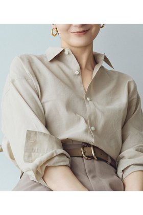 【プルミエ アロンディスモン/1er Arrondissement】 【富岡佳子×1er Arrondissement】ラミーコットンミニマルシャツ人気、トレンドファッション・服の通販 founy(ファニー) ファッション Fashion レディースファッション WOMEN トップス・カットソー Tops/Tshirt シャツ/ブラウス Shirts/Blouses スリーブ Sleeve ロング Long NEW・新作・新着・新入荷 New Arrivals |ID:prp329100004522275