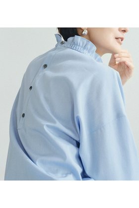 【プルミエ アロンディスモン/1er Arrondissement】 【富岡佳子×1er Arrondissement】スタンドラッフルカラーブラウス人気、トレンドファッション・服の通販 founy(ファニー) ファッション Fashion レディースファッション WOMEN トップス・カットソー Tops/Tshirt シャツ/ブラウス Shirts/Blouses スタンド Stand スラックス Slacks スリーブ Sleeve デニム Denim ラッフル Raffle ロング Long NEW・新作・新着・新入荷 New Arrivals |ID:prp329100004522276