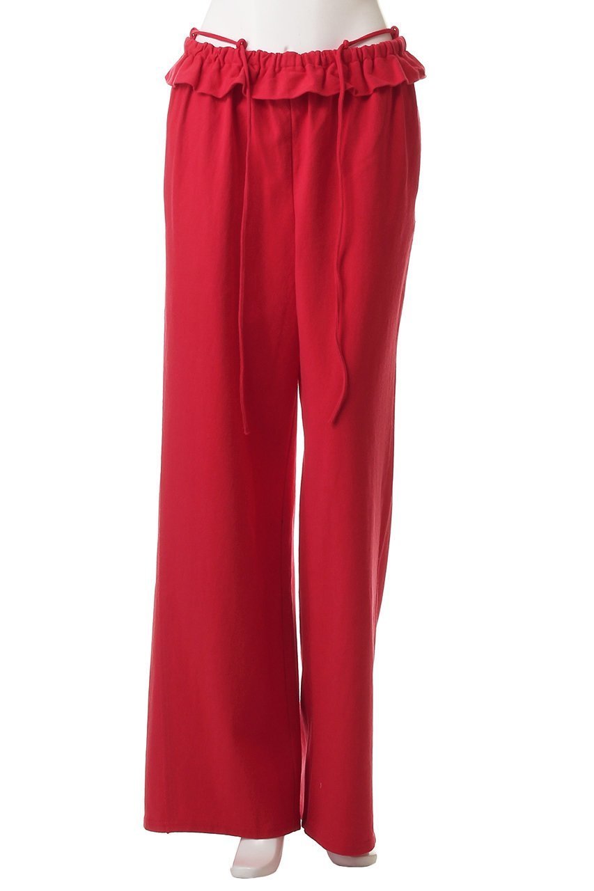 【メゾンスペシャル/MAISON SPECIAL】のWaist Ruffle Sweatpants/ウエストフリルスウェットパンツ 人気、トレンドファッション・服の通販 founy(ファニー) 　ファッション　Fashion　レディースファッション　WOMEN　パンツ　Pants　ジャケット　Jacket　スウェット　Sweat　トレンド　Trend　ドローストリング　Drawstring　フィット　Fit　フェミニン　Feminine　フリル　Frills　リラックス　Relax　ワイド　Wide　おすすめ　Recommend　夏　Summer　NEW・新作・新着・新入荷　New Arrivals　other-2|ID: prp329100004523581 ipo3291000000031998851