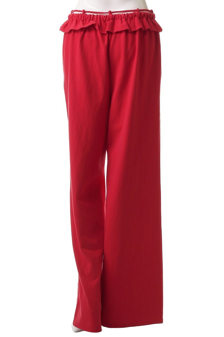 【メゾンスペシャル/MAISON SPECIAL】のWaist Ruffle Sweatpants/ウエストフリルスウェットパンツ 人気、トレンドファッション・服の通販 founy(ファニー) 　ファッション　Fashion　レディースファッション　WOMEN　パンツ　Pants　ジャケット　Jacket　スウェット　Sweat　トレンド　Trend　ドローストリング　Drawstring　フィット　Fit　フェミニン　Feminine　フリル　Frills　リラックス　Relax　ワイド　Wide　おすすめ　Recommend　夏　Summer　NEW・新作・新着・新入荷　New Arrivals　other-4|ID: prp329100004523581 ipo3291000000031998853