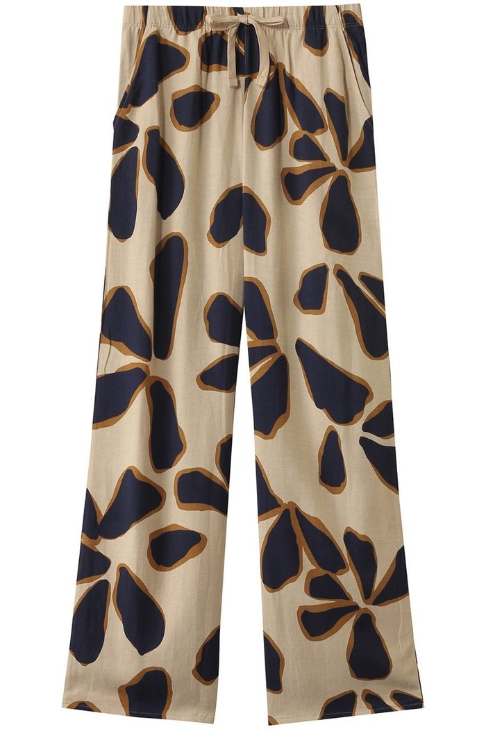 【ハンロ/HANRO】のロングパンツ インテリア・キッズ・メンズ・レディースファッション・服の通販 founy(ファニー) https://founy.com/ ファッション Fashion レディースファッション Fashion for Women パンツ Pants & Trousers リネン Linen, Linen Fabric リラックス Relax, Relaxed Fit ロング Long, Long-Length 旅行 Travel |ID: prp329100004523584 ipo3291000000035320696