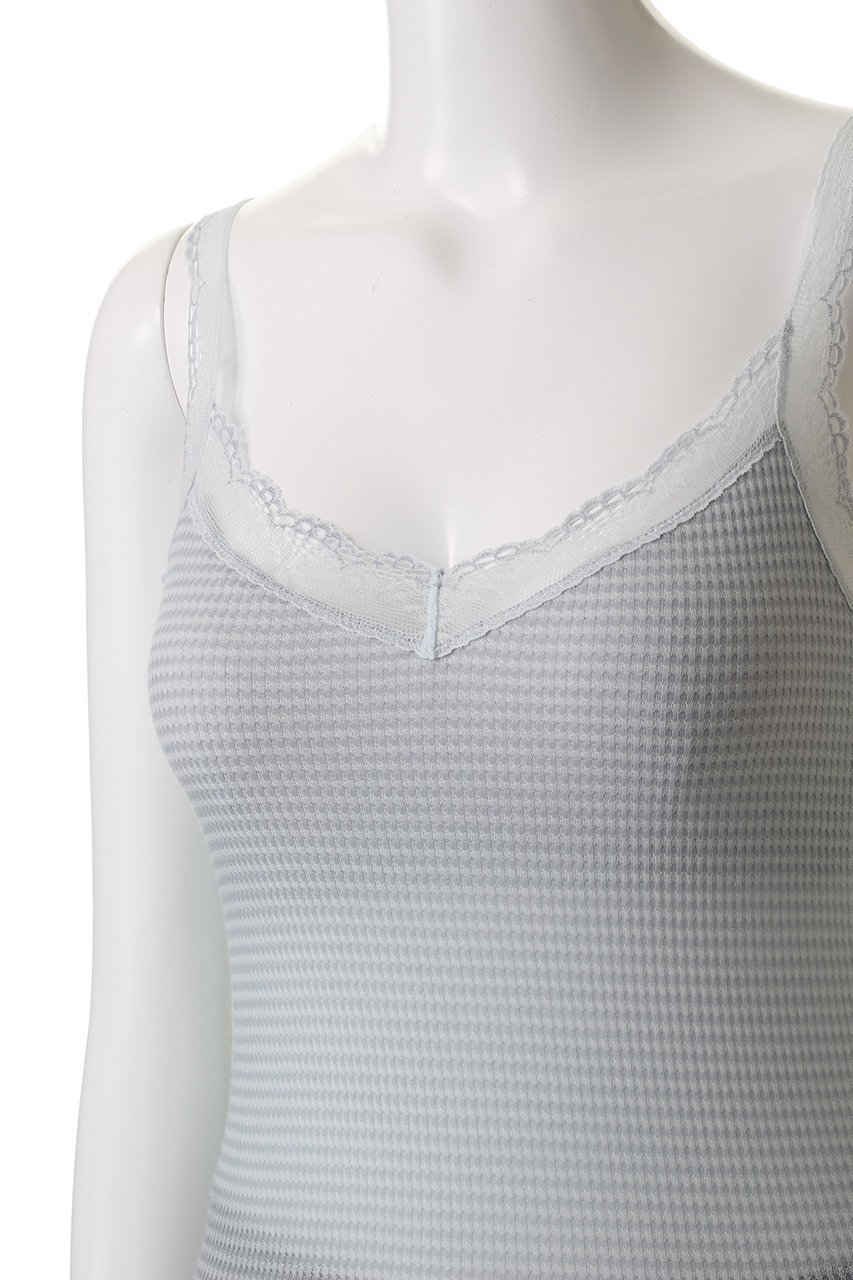 【キッドブルー/KID BLUE】のシアーフライスボーダーカップ付キャミ 人気、トレンドファッション・服の通販 founy(ファニー) 　ファッション　Fashion　レディースファッション　WOMEN　下着・ランジェリー　Underwear　その他インナー・ランジェリー　Other lingerie　インナー　Inner　キャミ　Cami　キャミソール　Camisole　フィット　Fit　フェミニン　Feminine　ボーダー　Border　ラップ　Wrap　ランジェリー　Lingerie　レース　Race　夏　Summer　NEW・新作・新着・新入荷　New Arrivals　春　Spring　S/S・春夏　Ss・Spring/Summer　other-5|ID: prp329100004523591 ipo3291000000031998928