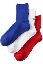 【オブラダ/Oblada】のパックショートソックス 人気、トレンドファッション・服の通販 founy(ファニー) ファッション Fashion レディースファッション Fashion for Women ソックス&靴下 Socks & Hosiery レッグウェア・ストッキング Legwear & Hosiery ショート Short, Short Length ソックス Socks, Hosiery 定番 Standard, Basic Item thumbnail ホワイト/レッド/ブルー|ID: prp329100004523594 ipo3291000000032799919